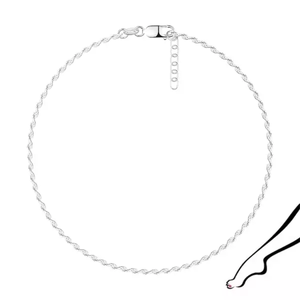 925 ezüst bokalánc - sűrűn összekapcsolt láncszemek spirálba csavarodva