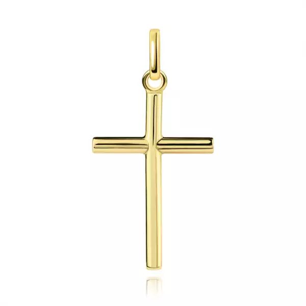 9 karátos arany medál latin kereszt alakban