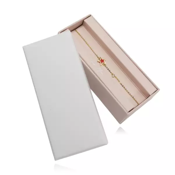 Ajándékdoboz karkötőhöz – rózsaszín, 