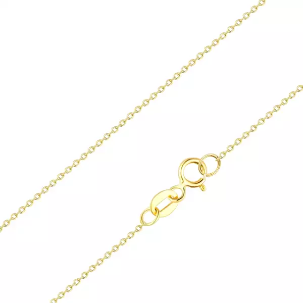 14K Gold Forzada Chain in Yellow Gold, 500 mm