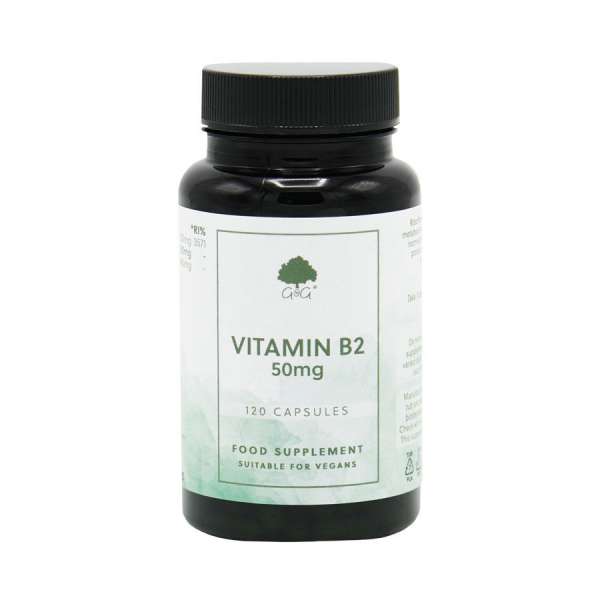 B2-vitamin 50mg 120 kapszula – G&G