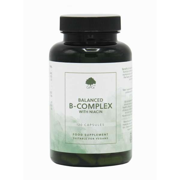 B-vitamin komplex 50mg (niacinos) 120 kapszula  – G&G