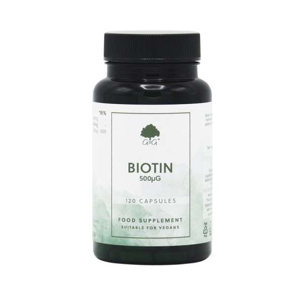 Biotin (H-vitamin) 500mcg 120 kapszula – G&G