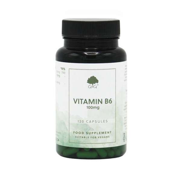 B6-vitamin 100mg 120 kapszula – G&G