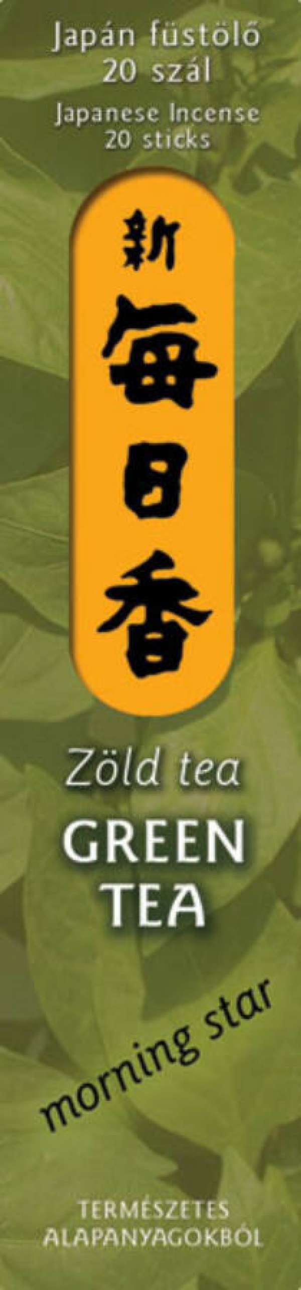 Füstölő 20 - Zöld tea - Morning Star