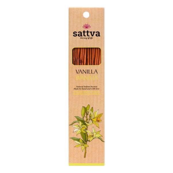 Füstölő, vanília 30g - Sattva Ayurveda