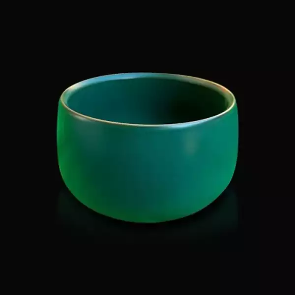 M Matcha Chawan kerámia teáscsésze - Zöld