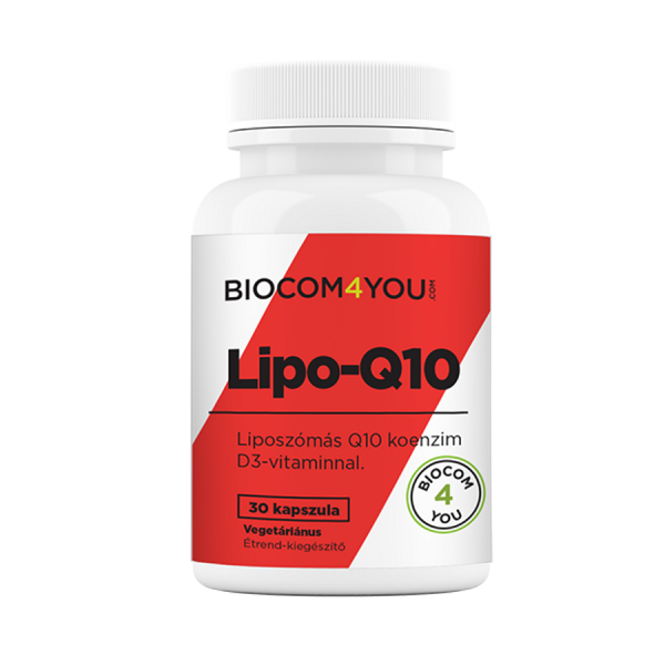 Lipo-Q10 + D3 vitamin 2000ne 30 kapszula - Biocom