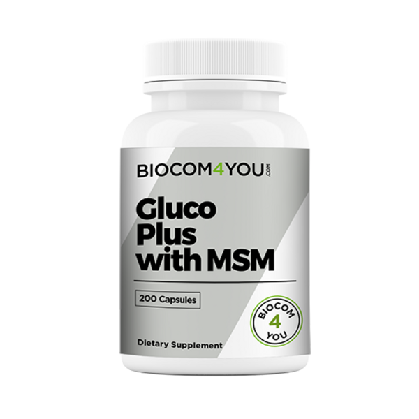 Gluco Plus with MSM kapszula 200 db - Biocom