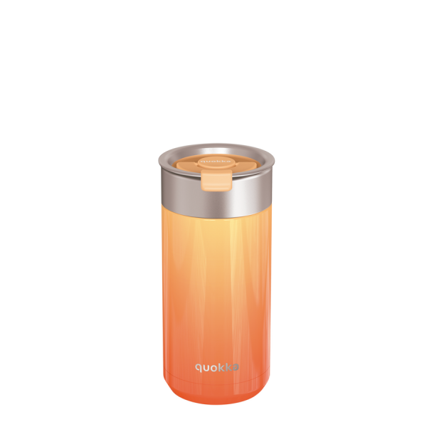 BOOST kávés/teás pohár szűrővel 400ml - Apricot Orange - Quokka