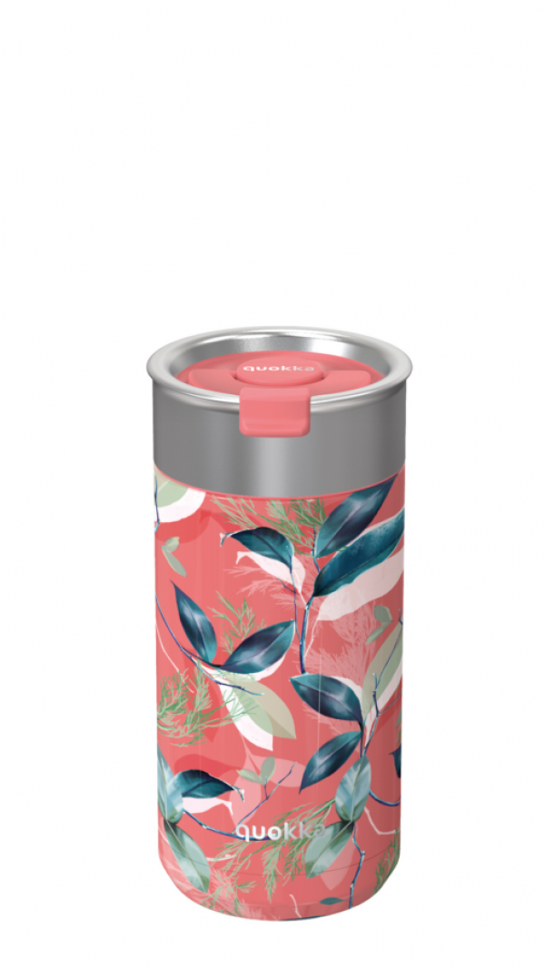 Boost kávés/teás pohár szűrővel 400ml - Exotic Pink - Quokka