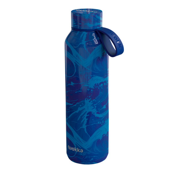Hőtartó fémkulacs pánttal SOLID Waves fémkulacs 630ml - Quokka