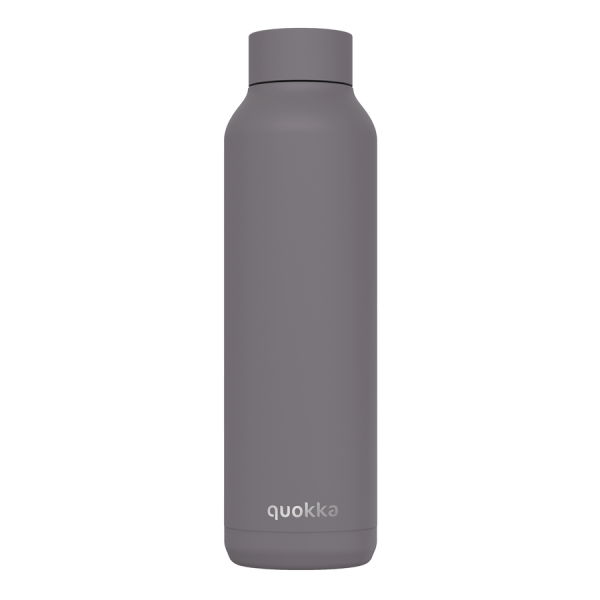 Hőtartó fémkulacs SOLID Grey fémkulacs 630ml - Quokka