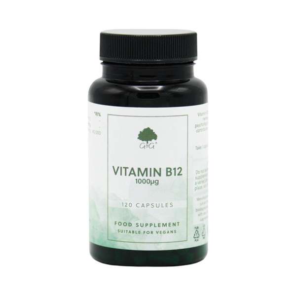 B12-vitamin 1000mcg 120 kapszula – G&G