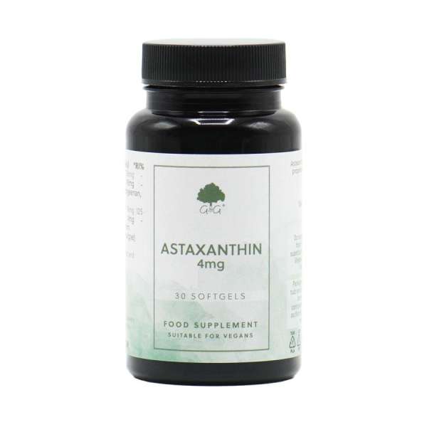 Astaxanthin 4mg 30 növényi lágykapszula – G&G