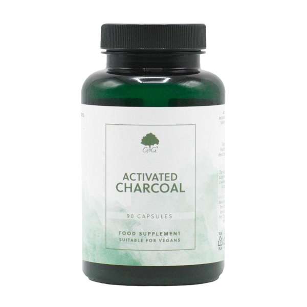 Aktív kókuszszén - Activated Charcoal - 90 kapszula - G&G