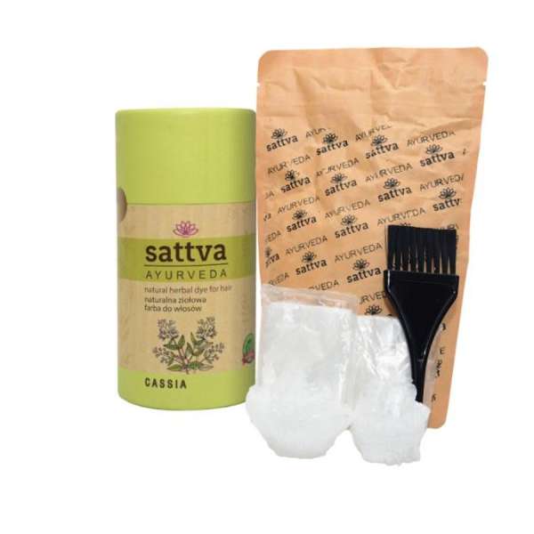 Henna - Természetes növényi hajfesték - kasszia 150g - Sattva Ayurveda