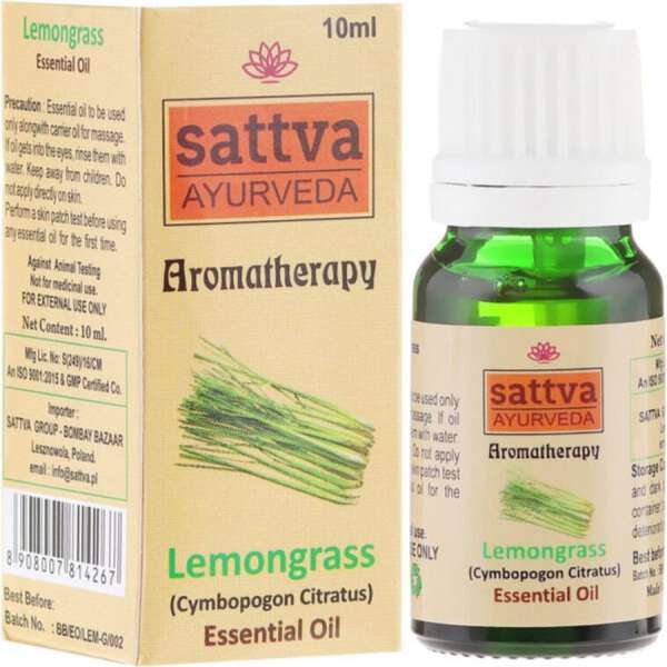 Citromfű olaj 10ml - Sattva Ayurveda