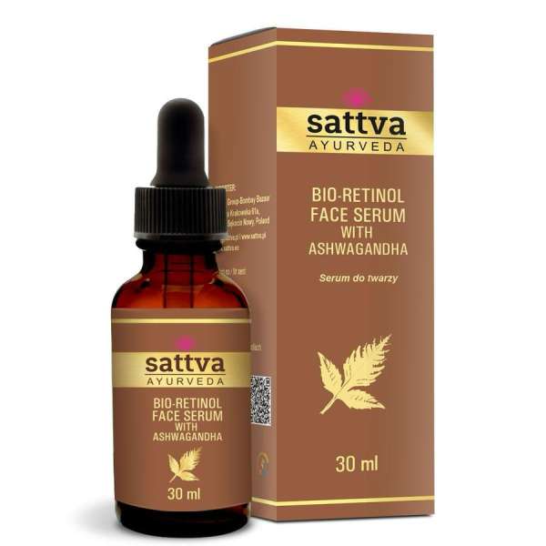 Bio-Retinol arcszérum Ashwagandhával 30 ml - Sattva Ayurveda