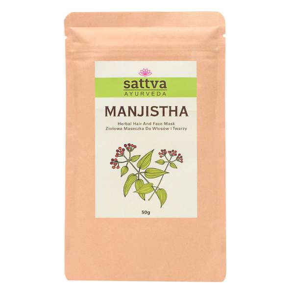 Manjistha 50g - Arc és Hajpakolás - Sattva Ayurveda