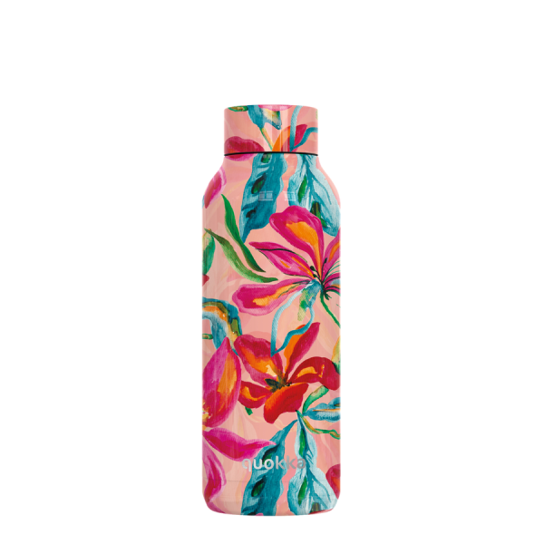 Hőtartó fémkulacs SOLID - Tropical Bloom 510ml - Quokka