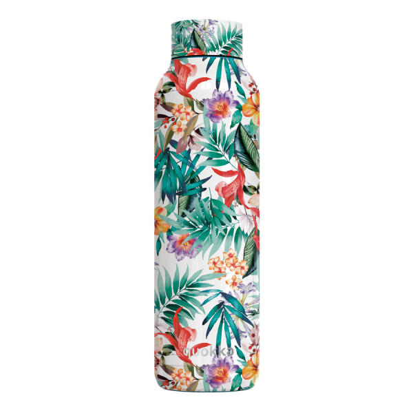 Hőtartó fémkulacs SOLID - Orchid Garden 630ml - Quokka