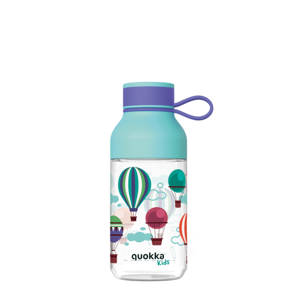 BPA mentes műanyag kulacs pánttal ICE KIDS - Balloons 430ml - Quokka