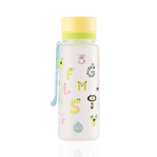 Bpa-mentes műanyag kulacs 600ml - Alpha Zoo - Equa