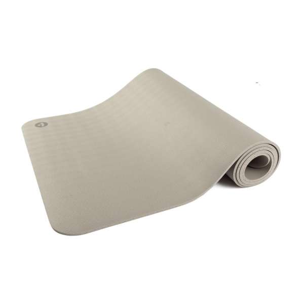 EcoPro Diamond jógaszőnyeg 6 mm - Light Taupe - Bodhi