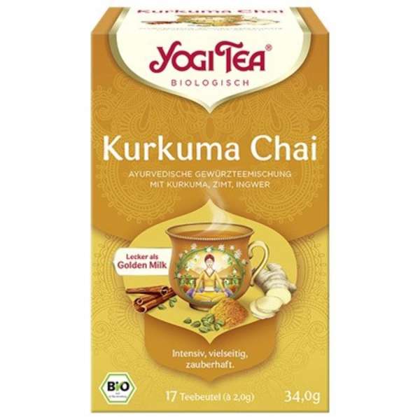Kurkuma chai bio tea - Yogi Tea