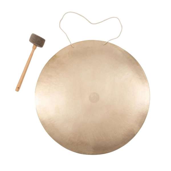 Bodhi Gong – kézzel készített réz gong filc ütővel – Ø 70 cm