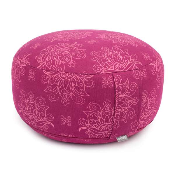 Bodhi Maharaja Collection RONDO – tönköly meditációs párna 32×20 cm – Lotus Berry