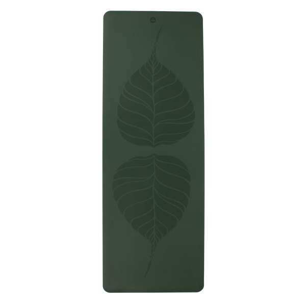 Bodhi PHOENIX design jógaszőnyeg BODHI LEAVES - Forest Green – 4 mm
