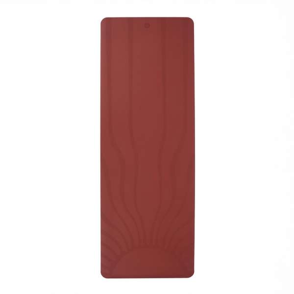 Bodhi PHOENIX design jógaszőnyeg RISING SUN - Red Earth – 4 mm