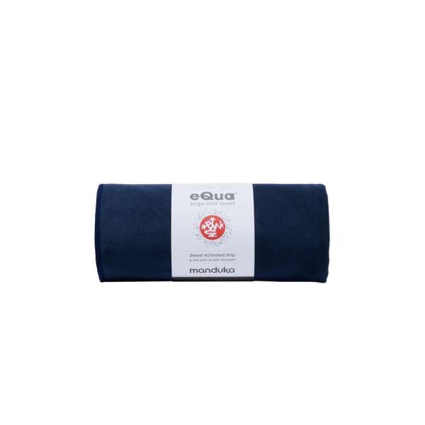 Manduka eQua Yoga Mat Towel jógatörölköző MIDNIGHT - 200cm