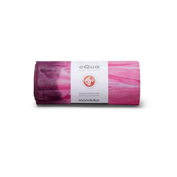Manduka eQua Yoga Mat Towel jógatörölköző ROOIBOS TIE DYE - 182cm
