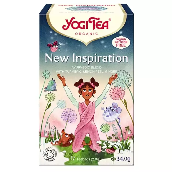 New Inspiration - Új Inspiráció bio tea - Yogi Tea