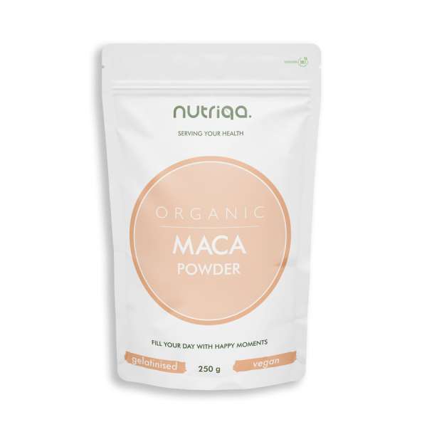 Nutriqa Bio zselatinizált maca por – 250 g