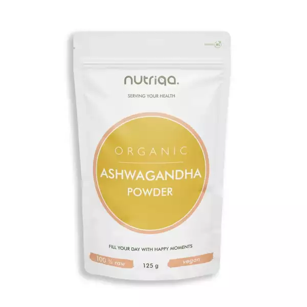Nutriqa Bio ashwagandha por – 125 g