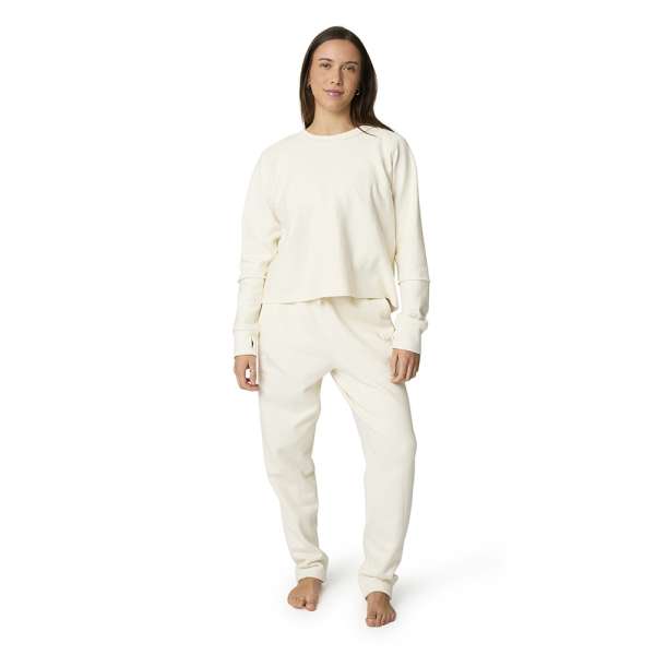 Manduka CAS Crew női pulóver - Tofu