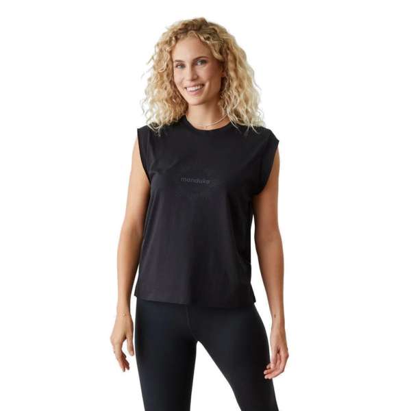 Manduka Warrior Tee női jóga póló - Black