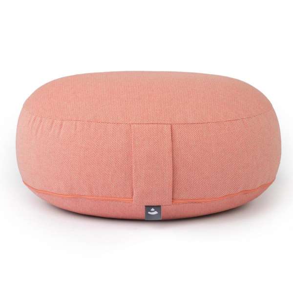 BIG RONDO Classic DOBBY meditációs párna - coral red - Bodhi