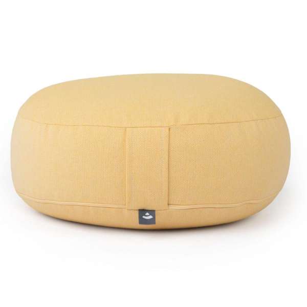 BIG RONDO Classic DOBBY meditációs párna - sunny yellow - Bodhi