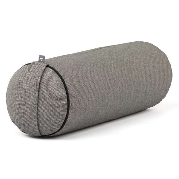 CLASSIC Dobby jóga hengerpárna - black - Bodhi