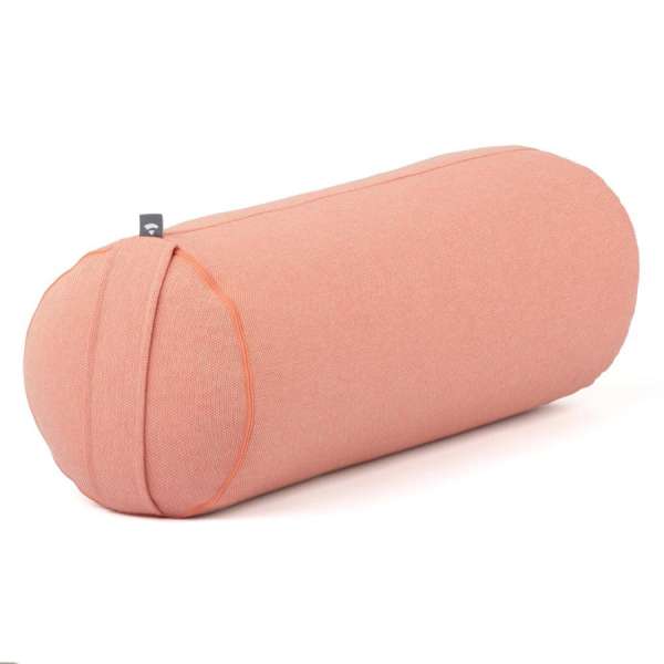 CLASSIC Dobby jóga hengerpárna - coral red - Bodhi
