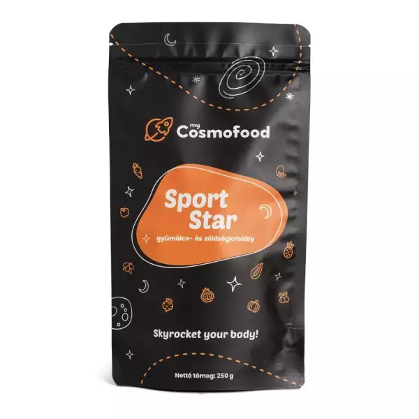 CosmoFood Sport Star gyümölcskristály utántöltő (250 g)
