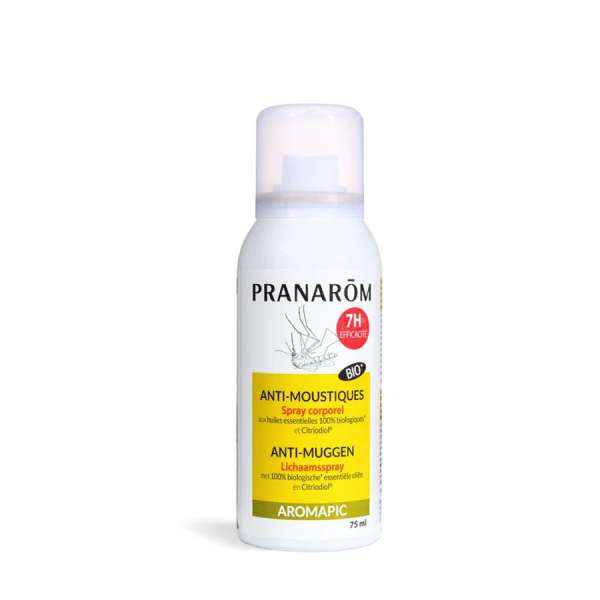 Pranarom Aromapic bio szúnyog- és rovarriasztó spray bőrre 75 ml