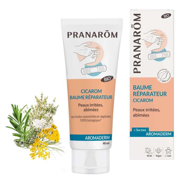 Pranarom Aromaderm cicarom balzsam bőrirritációkra, sebekre, bőrpírra bio 40 ml