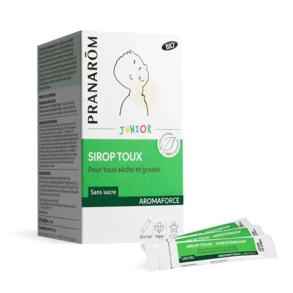 Pranarom Aromaforce junior szirup köhögésre 5 ml