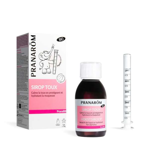 Pranarom Pranabb bio szirup köhögésre 120 ml
